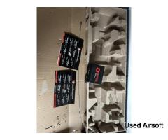 Lancer Tactical M4 - red-dot, additional mags, original box, etc - Image 3