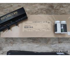 Well MB12 Custom VSR10 Airsoft Sniper Rifle