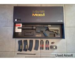New Tokyo Marui MK18 MOD.1 Next Gen Airsoft Replica AEG + 4 magazines + 2 batteries