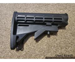 Black polimer M4 stock (with sling mount) - Image 2