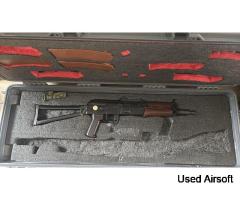 TM AK74U with Firesupport upgrade and case