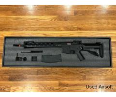 EMG Umbrella Corporation M4 M-LOK Airsoft AEG Rifle GO Package