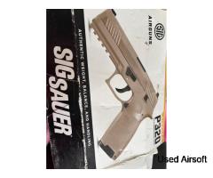 Sig Sauer P320 Coyote Brown - .177 Pellet Air Pistol - Image 2
