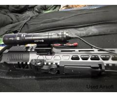 G&G Armament TR16 AR-Style Electric Airsoft Rifle KeyMod, Adj Stock, Sights - Image 3