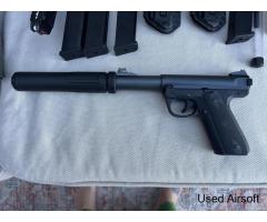 ACTION ARMY AAP 01 ASSASSIN GBB GAS POWERED PISTOL BUNDLE - Image 2