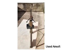 Pack M249 Minimi Mk2 Marine Tan - AEG full metal + accessories - Image 2