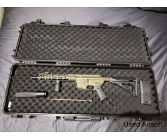 Wolverine MTW Forged SBR HPA – Cerakote Green, Upgrades – Project / Needs Setup