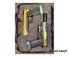 Hicapa 4.3 & 5.1 Sale Airsoft Pistols - built competition ready. Bundle - Image 4