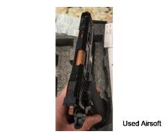 new Army Armament Taran Tactical Innovations JW4 Pit Viper GBB Pistol, Stippled Grip, 07824633667 - Image 3