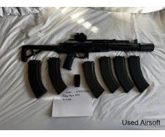 Tokyo Marui AKX GBB Upgraded + 6 mags