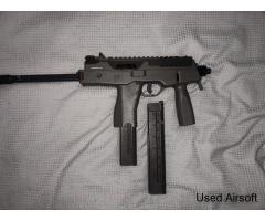 KWA MP9 A1 Tan GBB SMG Bundle