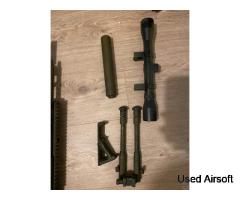 M14 EBR airsoft + accessories - Image 2