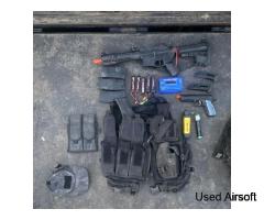 Elite Force CZ Shadow 2 Electric Airsoft Rifle, LiPo, Magazine, Adjustable Stock