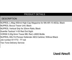 NUPROL DELTA Pioneer Defender AEG Carbine - Image 2