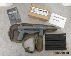Snow Wolf M3 Grease Gun + Suppresor