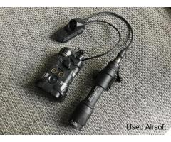 WADSN NGAL Laser With Scout Light and Dual Switch - NEW