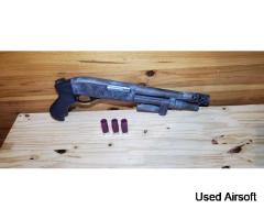 Aps cam 870 mk1 shell eject custom mad max airsoft