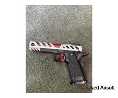 Tokyo marui airsoft, Mask, Tactical Vest, Air Tank Set, tracer unit, bbs, mags.