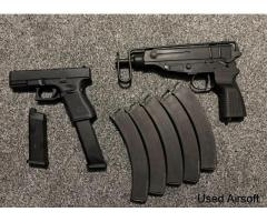 KWA Scorpion gbb and WE glock 42 gbb 07824633667 - Image 2