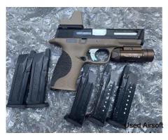 Full upgrade WE M&p 9 gbb 07824633667