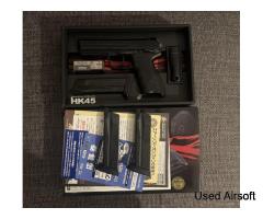 Tokyo Mauri HK45 + 2 extra mags