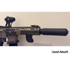 Airsoft M-LOK Angled Grip – Carbon Fibre Infused – Tiger Claw Style - Image 3