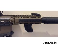 Airsoft M-LOK Angled Grip – Carbon Fibre Infused – Tiger Claw Style - Image 4