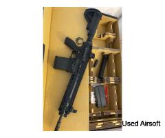 VFC UMAREX HK 417D V2 GBBR Gas Rifle,  16-inch Barrel with Accessories and Surefire Silencer