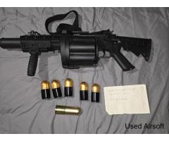 ICS MGL Six Barrel MOSCART Grenade Launcher