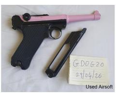 KWC LUGER P08 CO2. Gas tight mag