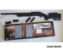 ASG M40A3 SNIPER . BRAND NEW + UPGARDES. - Image 3