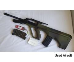 ASG STEYR AUG A2. 2 HI CAP MAGS. - Image 2