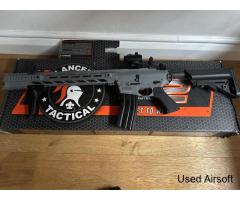 Lancer Tactical M4 - red-dot, additional mags, original box, etc