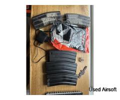 Lancer Tactical M4 - red-dot, additional mags, original box, etc - Image 4
