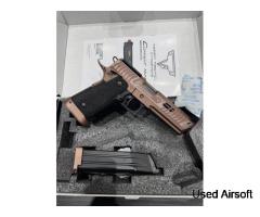 BEAND NEW Army Armament Taran Tactical Sand Viper GBB Pistol