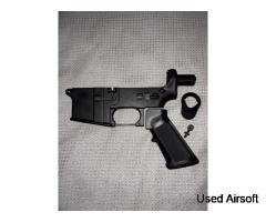 CYMA CM509 Complete Polymer Black M4/AR-15 Lower Receiver + Pistol Grip