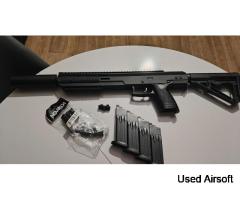 NOVRITSCH SSX303 rifle replica with scope, case and magazines - Image 2