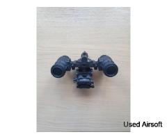FMA AN/PVS-31 Dummy Night Vision Goggles With Helmet Mount And Dummy Battery Case