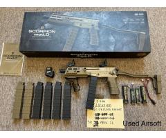 Tokyo Mario Scorpion mod D Coyote Tan AEG/AEP