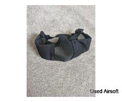 Black mouth and ears face guard