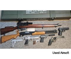 Ares SMLE - APS CAM870 - Desert Eagle - 1911 - Makarov - Sig 226 - Dan Wesson