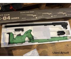 WELL MB04 G22 AWM SNIPER RIFLE IN GREEN