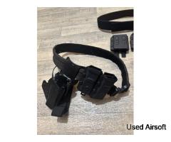 Deadly customs gun belt m-L