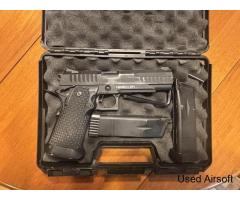 airsoft rifle, pistol, and accessories