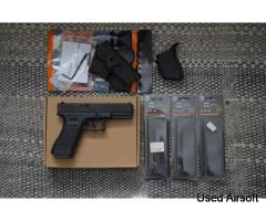 TM Glock 17 with Spare Mags + Holster Etc