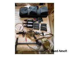 Custom VFC Avalon Calibur II PDW (Tan) HPA Setup – Wolverine Inferno V2 + Extras