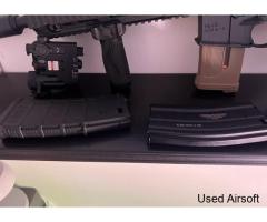 HK416 Airsoft fully equipped + 3 magazines + accessories - Image 4