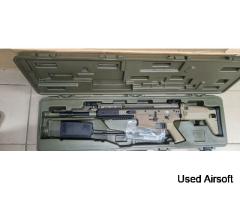 SCAR H AEG ARES TAN MOSFET with Carrying Case