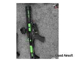 Lancer tactical Lt-34 with sights and a traicer muzzle