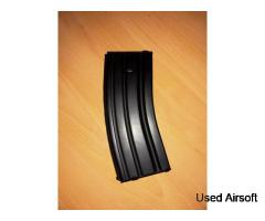 TOMTAC M4/AR-15 AEG 350rnd Steel Black High-Cap Magazine